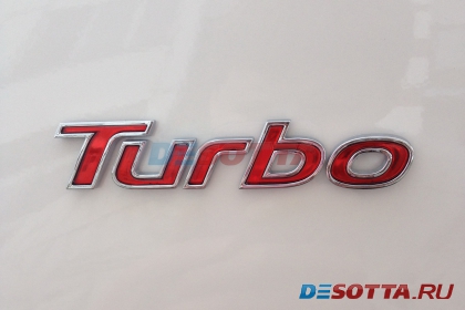  MBS. Turbo emblem